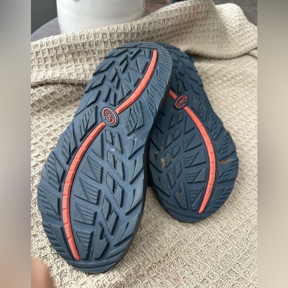 Chaco Black and Blue Sandals - Picture 3 of 6